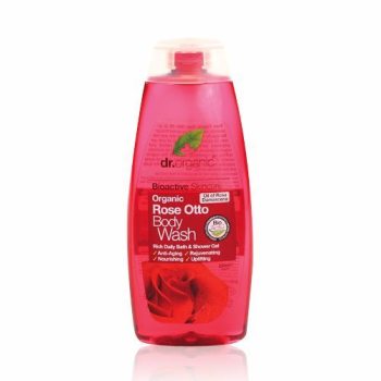 Dr.Organic Rose Otto body wash, 250 ml i gruppen Ekologiska skönhetsprodukter / Tvål hos Masesgården AB (1338)