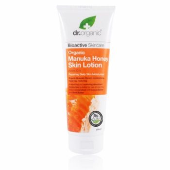Dr.Organic Manuka honey skin lotion, 200 ml i gruppen Ekologiska skönhetsprodukter / Hud & Kroppsvård hos Masesgården AB (1341)
