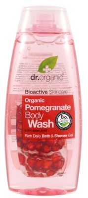Dr.Organic Pomegranate body wash, 250 ml i gruppen Ekologiska skönhetsprodukter / Tvål hos Masesgården AB (1346)