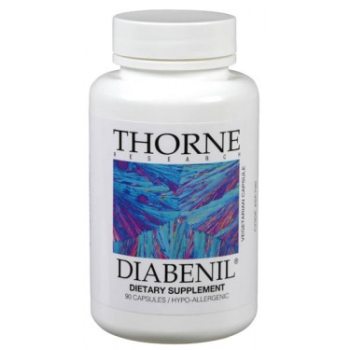 THORNE Diabenil, 90 kapslar i gruppen Vitaminer & mineraler / Krom hos Masesgården AB (1660)