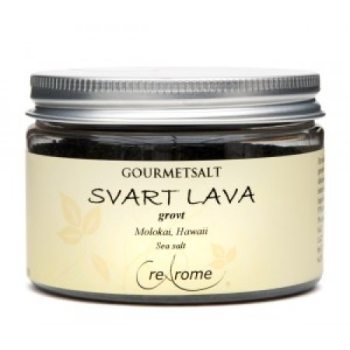Gourmet havssalt - Svart Lava, 100 g i gruppen Mat & Dryck / Ekologiska kryddor hos Masesgården AB (1886)