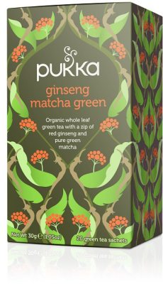 Pukka - Ginseng Matcha Green, 20 påsar i gruppen Téer / Påstéer hos Masesgården AB (1908)
