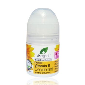 Dr.Organic vitamin E deodorant i gruppen Ekologiska skönhetsprodukter / Hud & Kroppsvård hos Masesgården AB (4080)