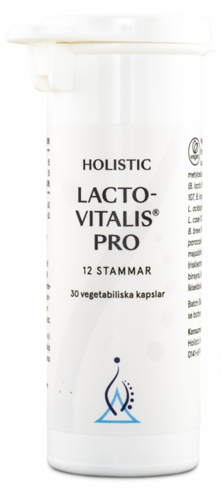 Holistic Lactovitalis Pro 30 kapslar i gruppen Hälsokost / Kosttillskott / Mage & Tarm hos Masesgården AB (1024)