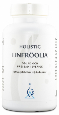 Holistic Linfröolja, Din dos omega-3, 180 kapslar i gruppen Fettsyror hos Masesgården AB (1009)