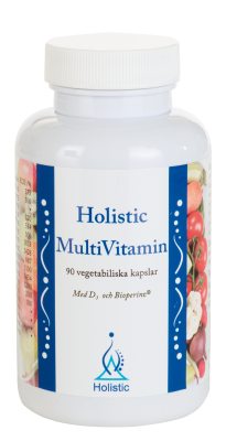 Holistic MultiVitamin, 90 kapslar i gruppen Vitaminer & mineraler / Multivitaminer hos Masesgården AB (1025)