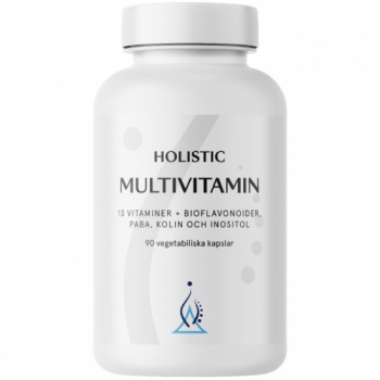 Holistic MultiVitamin, 90 kapslar i gruppen Vitaminer & mineraler / Multivitaminer hos Masesgården AB (1025)