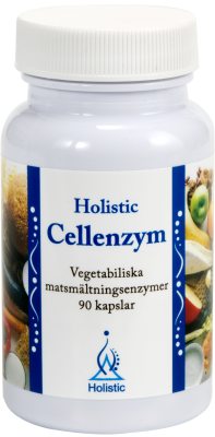 Holistic Cellenzym, 90 kapslar i gruppen Mage & Tarm / Enzymer hos Masesgården AB (1090)