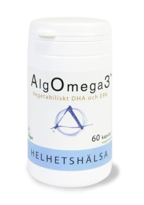 Helhetshälsa Alg Omega 3, 60 kapslar i gruppen Fettsyror hos Masesgården AB (1117)