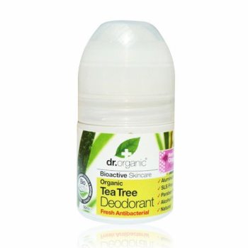 Dr.Organic Tea Tree deodorant i gruppen Kroppsvård / Hudvård / Kroppsvård hos Masesgården AB (1324)