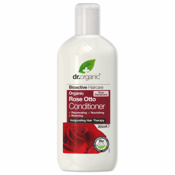 Dr.Organic Rose Otto shampoo, 265 ml i gruppen Ekologiska skönhetsprodukter / Hårvård hos Masesgården AB (1337)