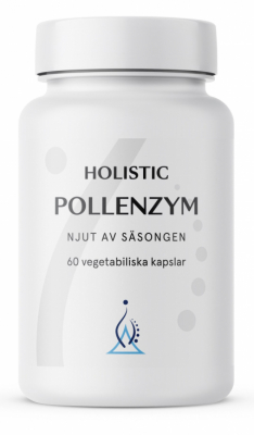 Holistic Pollenzym, 60 kapslar i gruppen Mage & Tarm / Enzymer hos Masesgården AB (1611)