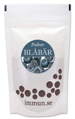 Blåbärspulver, 100g i gruppen Mat & Dryck / Näringspulver hos Masesgården AB (1666)