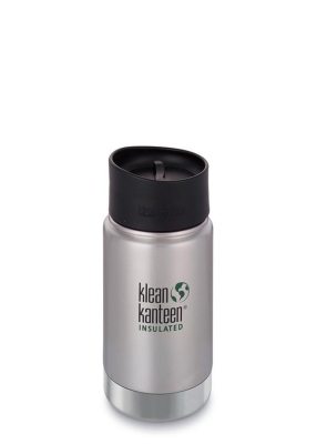 KLEAN KANTEEN  Wide Isolerad 355 ml, Borstat Stål i gruppen Träning/Uteliv hos Masesgården AB (1759)