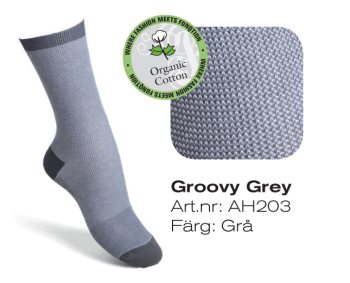 Ankel Komfortsocka Mild, Grå Stl.39-41 i gruppen Livsstil & Träning / Accessoarer hos Masesgården AB (1785)