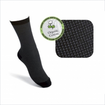 Funq wear Ankel Komfortsocka Mild svart/grå stl.36-38