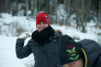 Woolisar Mössa KURBITS Large - Röd i gruppen Accessoarer & Kläder hos Masesgården AB (2007)