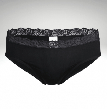 Bambu Hipstertrosor Svarta 2-pack Stl. M