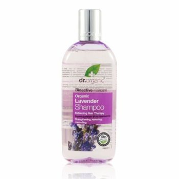 Dr Organic Lavender shampoo, 265 ml i gruppen Ekologiska skönhetsprodukter / Hårvård hos Masesgården AB (4099)
