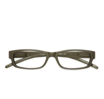Läsglasögon Basic olive + 2,50 i gruppen Läsglasögon hos Masesgården AB (5563)