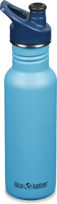 Klean Kanteen classic 532 ml med sportkork, sea crest