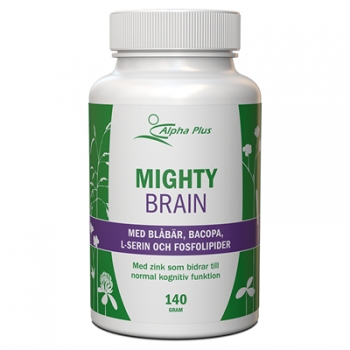 Alpha Plus Mighty Brain, 140 g i gruppen Psykisk hälsa / Minne hos Masesgården AB (5622)