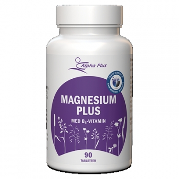 Alpha Plus Magnesium Plus 90 tab i gruppen Vitaminer & mineraler / Magnesium hos Masesgården AB (5624)