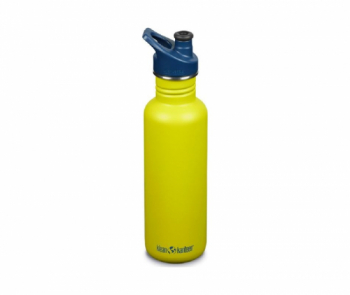 Klean Kanteen classic 532 ml med sportkork, green apple