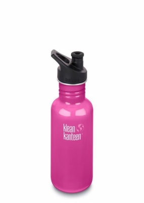 Klean Kanteen classic 532 ml med sportkork wild orchild