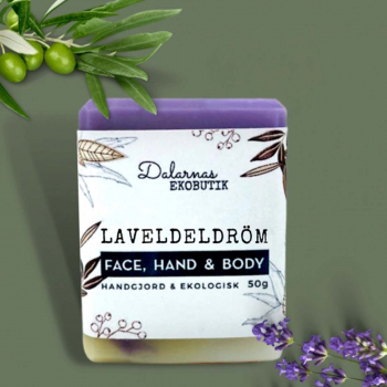 Dalarnas Ekobutik Naturtvål Lavendeldröm