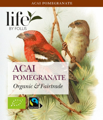 Life by Follis, Rooibos, Acai Granatäpple, 20 påsar