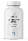 Holistic D3- Vitamin 2000IE, 180 kapslar
