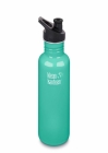 KLEAN KANTEEN Classic 800ml med Sport kork, Channel island