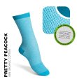 Ankel komfortsocka Mild, Turkos Stl. 36-38