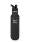 KLEAN KANTEEN Classic 800 ml med Sport Kork, Shale Black