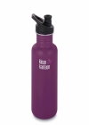 KLEAN KANTEEN Classic 800ml med Sport Kork, winter plum