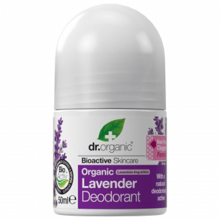 Dr.Organic Lavender deodorant i gruppen Kroppsvård / Hudvård / Kroppsvård hos Masesgården AB (4081)