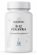 Holistic B-12 Folsyra 90 sugtabletter