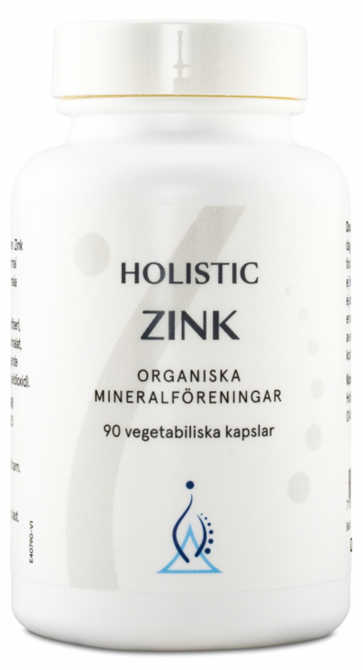 Holistic Zink, 100 kapslar i gruppen Hälsokost / Vitaminer & Mineraler / Mineraler hos Masesgården AB (1093)