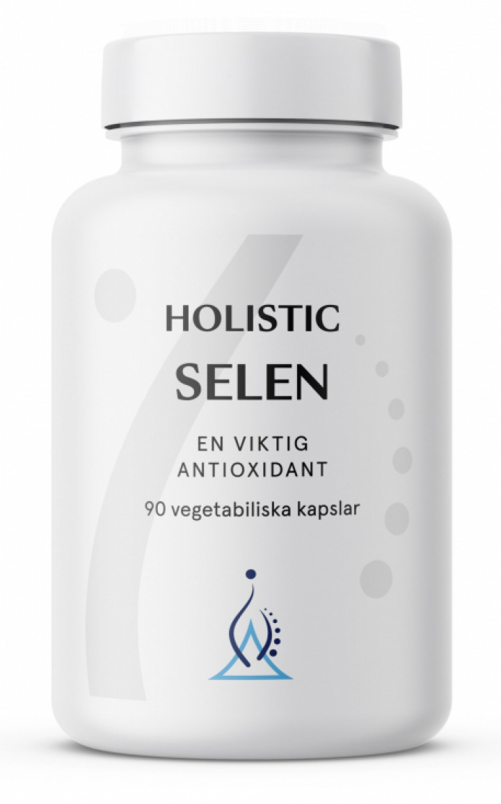 Holistic Selen 200 mcg, 90 kapslar i gruppen Hälsokost / Vitaminer & Mineraler / Mineraler hos Masesgården AB (1255)