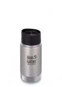 Klean Kanteen wide isolerad 355 ml borstat stål