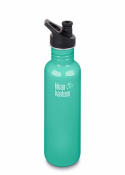 KLEAN KANTEEN Classic 800ml med Sport kork, Channel island