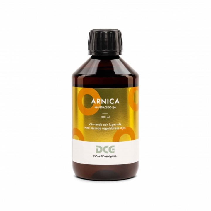 DCG Arnica massageolja 300 ml i gruppen Kroppsvård / Spa & Massage hos Masesgården AB (1920)