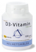 Helhetshälsa D3-vitamin från lav 100 kapslar