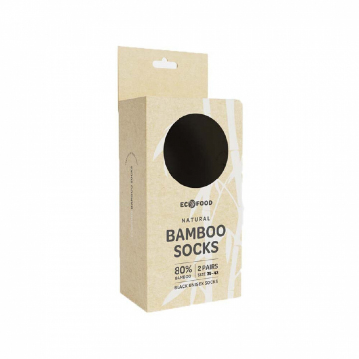  Strumpor i Bambu 2-pack 39/42 i gruppen Livsstil & Träning / Accessoarer hos Masesgården AB (20040)