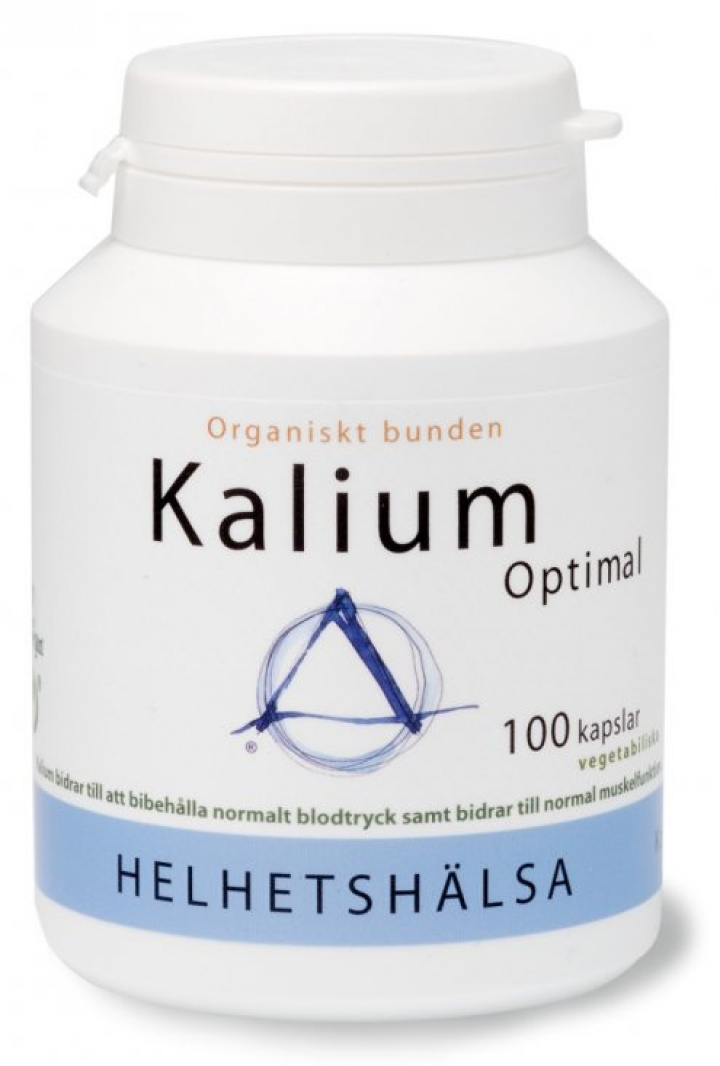Helhetshälsa KaliumOptimal, 100 kapslar i gruppen Hälsokost / Vitaminer & Mineraler / Mineraler hos Masesgården AB (2039)