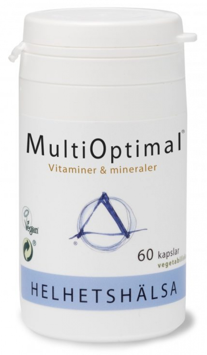 Helhetshälsa Multioptimal, 60 kapslar i gruppen Hälsokost / Vitaminer & Mineraler / Mineraler hos Masesgården AB (2071)