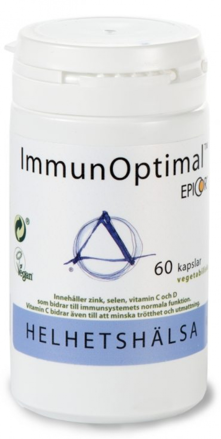 Helhetshälsa ImmunOptimal 60 kapslar i gruppen Hälsokost / Vitaminer & Mineraler / Mineraler hos Masesgården AB (5583)