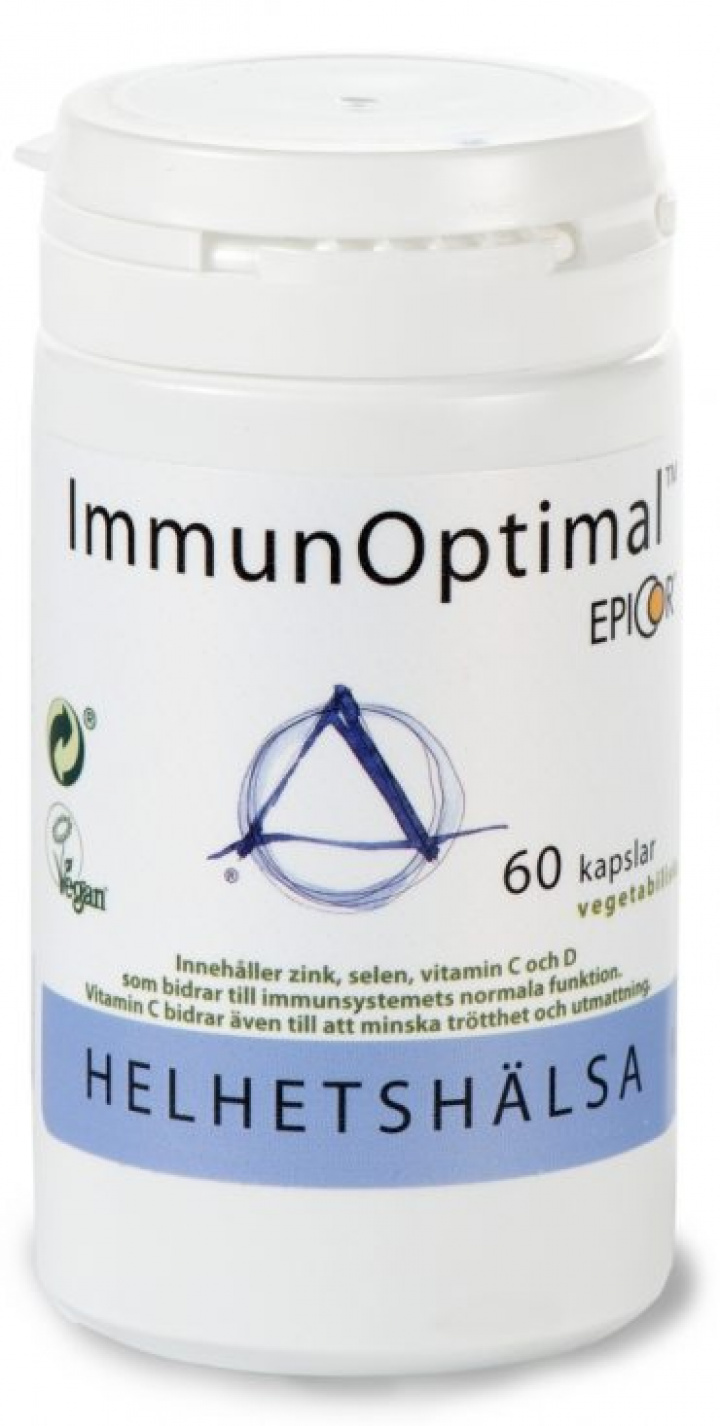 Helhetshälsa ImmunOptimal, 60 kapslar i gruppen Hälsokost / Kosttillskott / Immunförsvar hos Masesgården AB (5583)