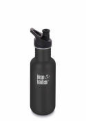 Klean Kanteen classic 532 ml med sportkork, shale black